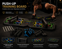 Planche à Pompes Multifonction - Kit Fitness Pliable