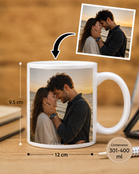 Mug Photo Personnalisé - Vos Souvenirs sur une Tasse