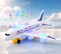 Avion Électronique avec Musique & Lumières