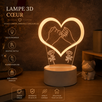 Lampe 3D Lumineuse - Veilleuse Déco Originale