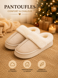 Chaussons Mules Fourrure - Confort & Style