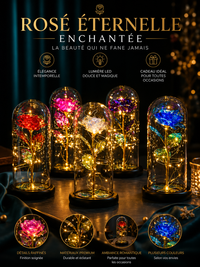 Rose Lumineuse LED - Cadeau Romantique