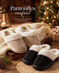 Chaussons Mules Fourrure - Confort & Style