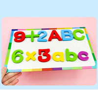 Stickers Frigo Aimantés Alphabet - Apprentissage Enfant