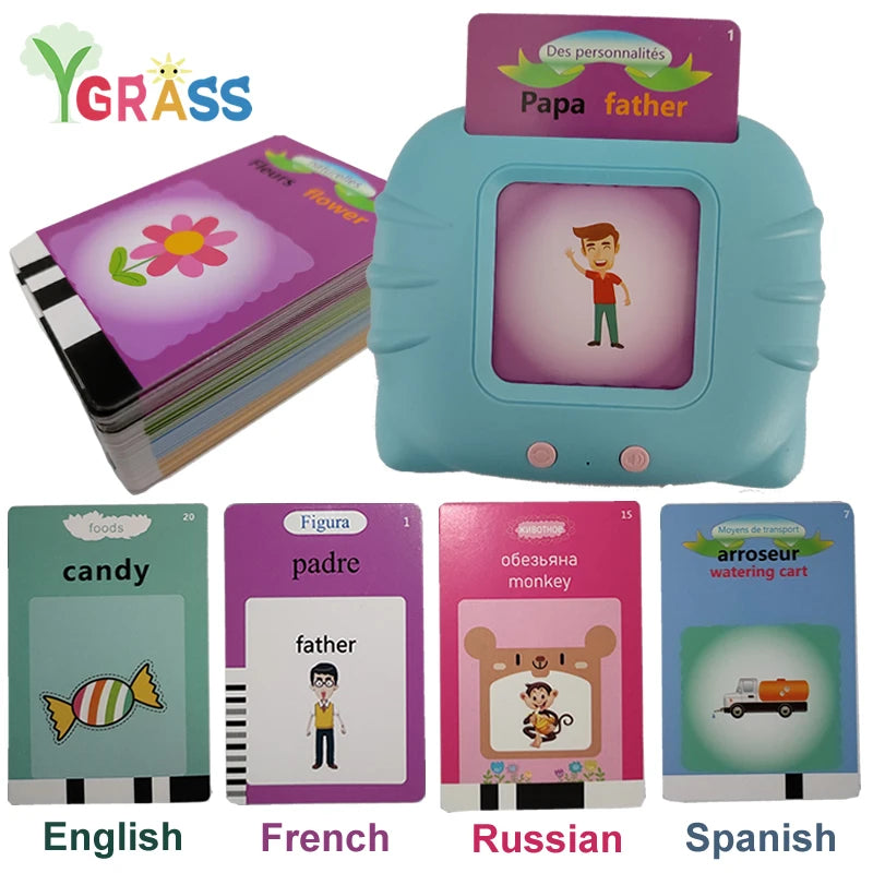 Cartes Flash Éducatives Parlantes - Apprentissage des Langues