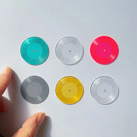 Mini Disques Vinyles pour Maison de Poupée (Lot de 6)
