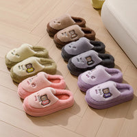 Chaussons Ours en Peluche - Doux & Chauds