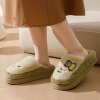 Chaussons Ours en Peluche - Doux & Chauds