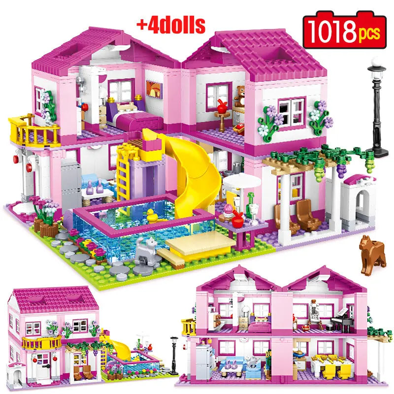 Maison à Construire - Grande Villa avec Piscine (1018 pièces)