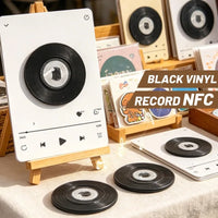 Aimant Frigo Musical Personnalisable - Style Vinyle Vintage
